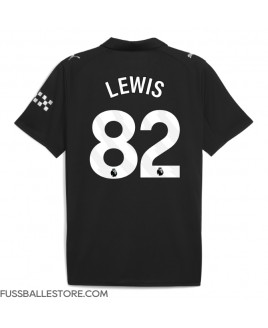 Günstige Manchester City Rico Lewis #82 Auswärtstrikot 2025-26 Kurzarm